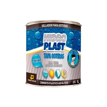Cemento Plástico Negro Asfáltico Protexa Hidroplast 19 Lt