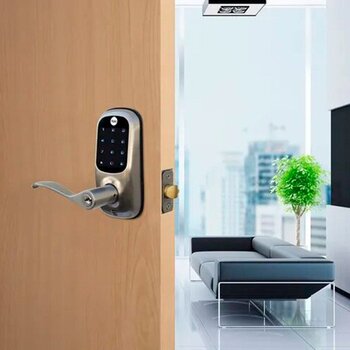 Cerradura Manija Real Living Yale Níquel