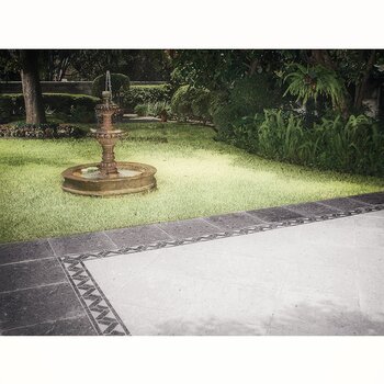 Piso Cantera Daltile 45 x 45 cm Negro ZV23