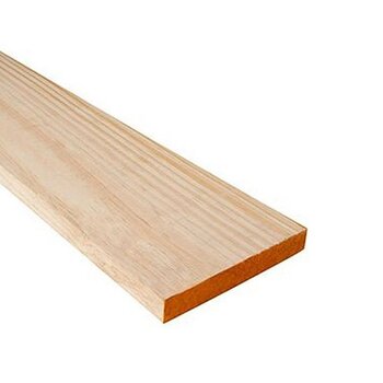 Madera Pino Brasileña de 1 x 6 x 10 5 pies