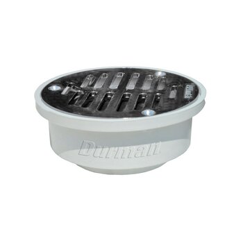 Coladera Universal PVC 6 Redonda Rejilla 160 mm