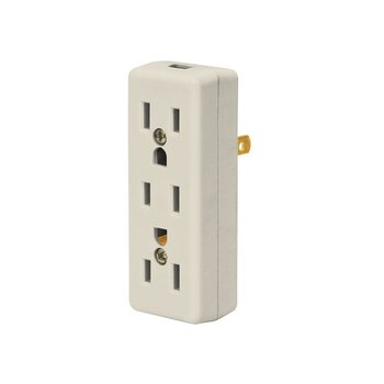 Multicontacto Triple Volteck 2 Polos