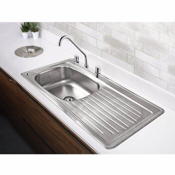 Fregadero Eb técnica 1 Tina 1 Escurridor 100 x 54 cm