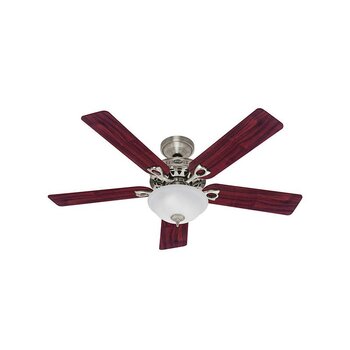 Ventilador de Cielo Hunter Astoria Níquel Cepillado 52 pulg
