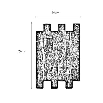 Muro Stonefort Daltile 34 x 45 cm Multicolor
