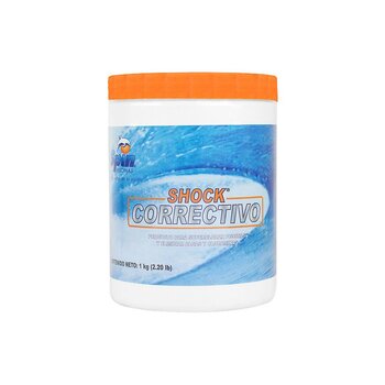 Dicloro Shock Correctivo 1 Kg Spin Químico Alberca