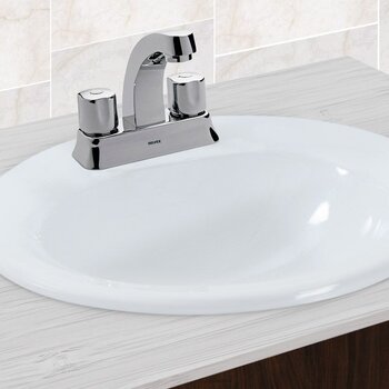 Mezcladora Lavabo Helvex 4 pulg Contra Rejilla Antea HM-18