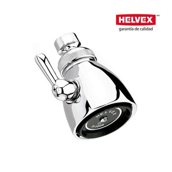 Regadera Chorro Regulable Helvex Cromo