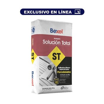 Adhesivo Solución Total Bexel 40 kg Blanco