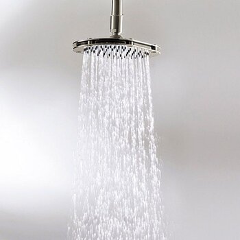 Regadera Plato Ancho Helvex Premier Satinado H-3005-S