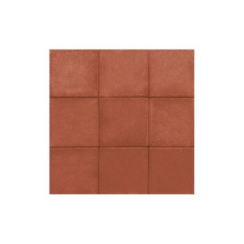 Adoquín Plaza Mextile 30 x 30 x 6 cm Terracota