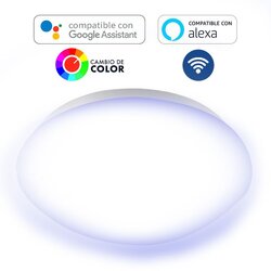 Lámpara Plafón Cloud Smart RGB Estevez