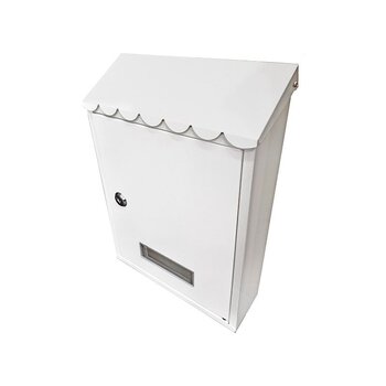 Buzón Metálico Handy Home 22 x 30.5 x 7 cm Blanco
